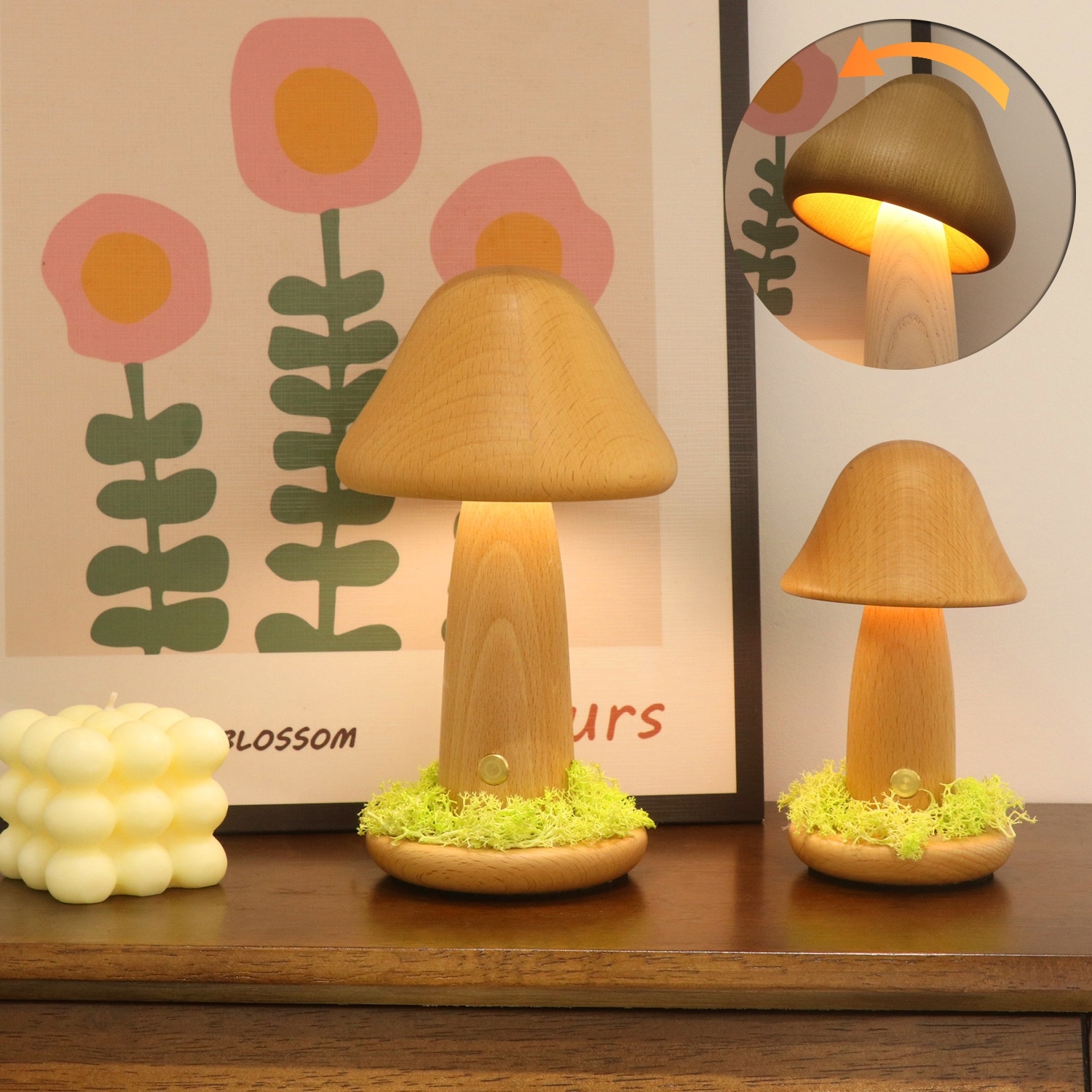 Mushroom Night Light