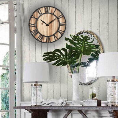 Retro Wooden Clock - Image 2