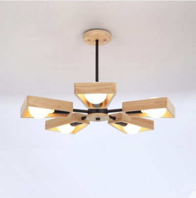 Solid Wood Chandelier - Image 2