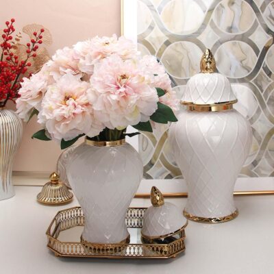 Luxury Golden Vase