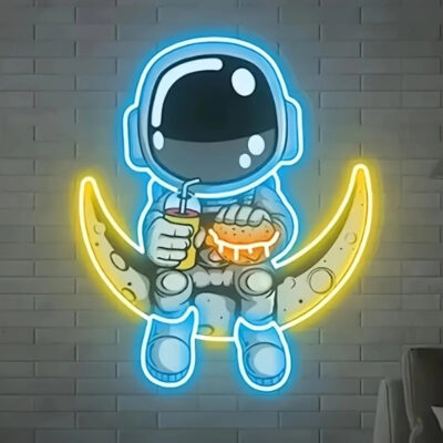 Astronaut Neon Light - Image 2