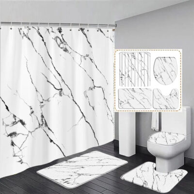 Marbling Shower Set