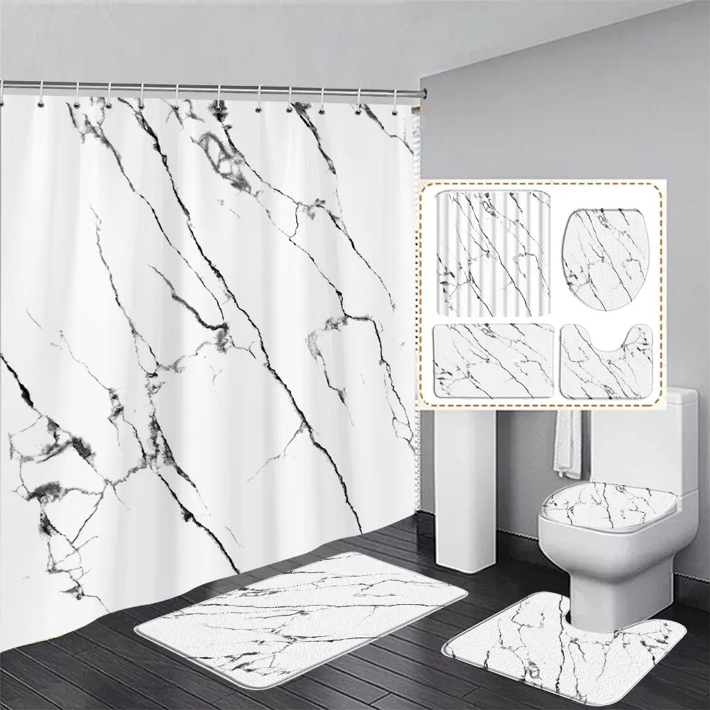 Marbling Shower Set