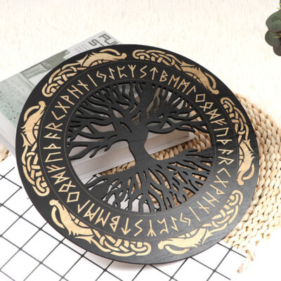 Viking Wooden Art - Image 2