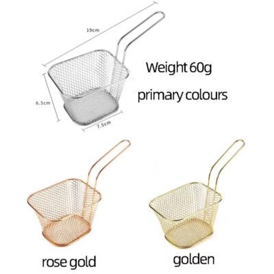 Steel Frying Basket - Image 2