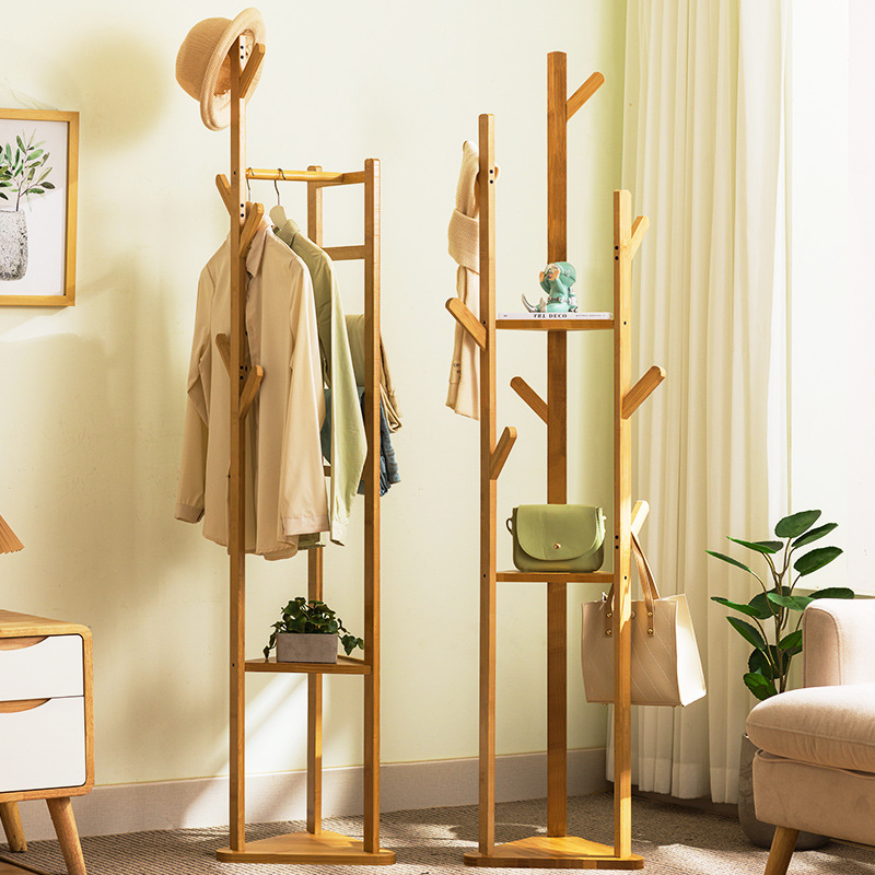 Floor Wooden Rack